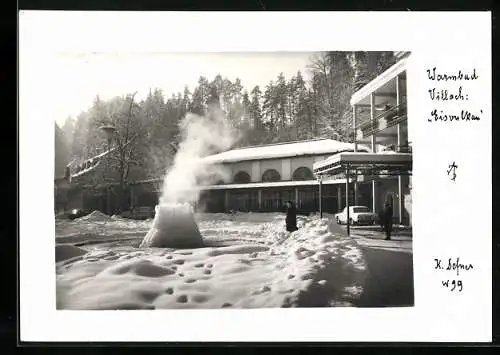 Foto-AK Adalbert Defner: Villach, Am Eisvulkan