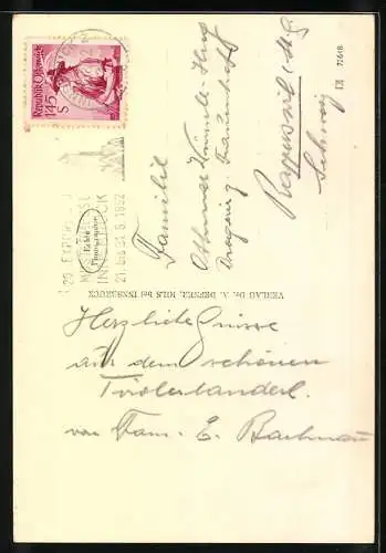 Foto-AK Adalbert Defner: Innsbruck, Altes Rathaus