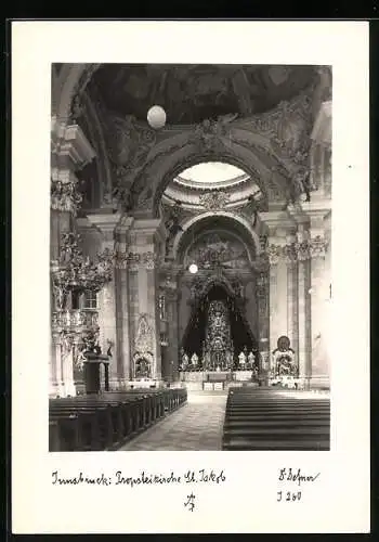 Foto-AK Adalbert Defner: Innsbruck, Propsteikirche St. Jakob