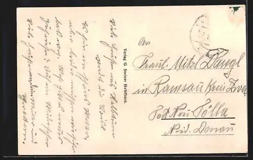 AK Halbthurn /Burgenland, Ansicht vom Schloss