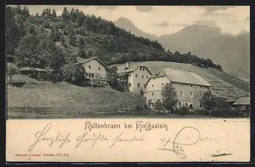 AK Hofgastein, Partie in Kaltenbrunn