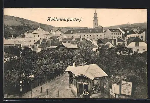 AK Kahlenbergerdorf, Café Restaurant Weberhütte