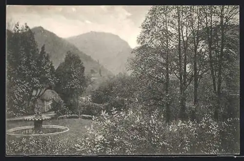 AK Türnitz /N.-Oe., Kinderheim Auhof, Blick vom Balkon