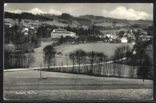 AK Zeillern /N.-Oe., Blick auf die verstreute Ortschaft