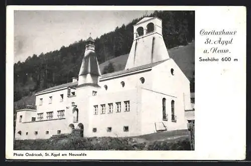 AK St. Aegyd am Neuwalde, Partie am Caritashaus
