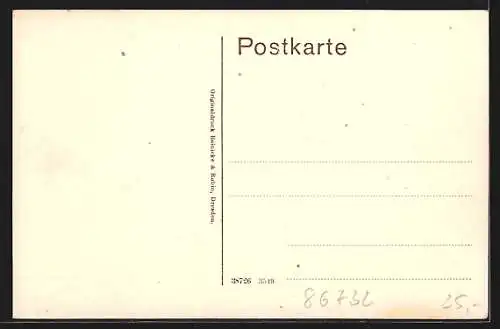 AK Oettingen, Königstrasse mit Hotel Post und Tor