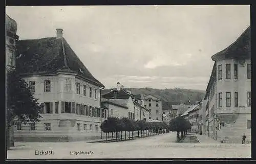 AK Eichstätt, Blick in die Luitpoldstrasse