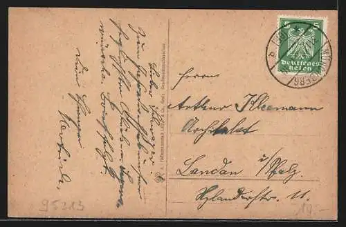 AK Münchberg, Partie an der Pulschnitz