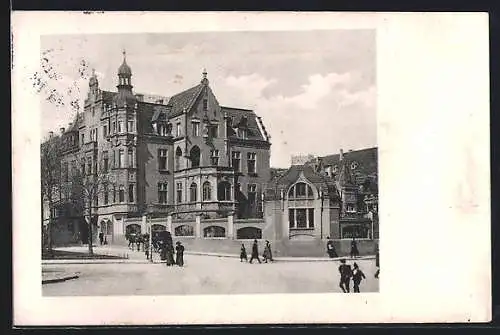 AK Augsburg, Heilige Kreuzstrasse