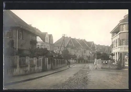 Foto-AK Augsburg, Städtisches Biedermeierviertel, Neubau