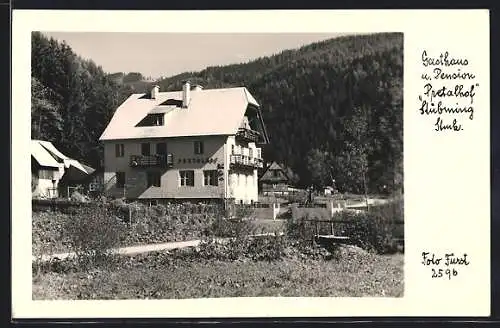 AK Turnau /Stmk., Stübming, Gasthaus und Pension Pretalhof Bert Rudolph