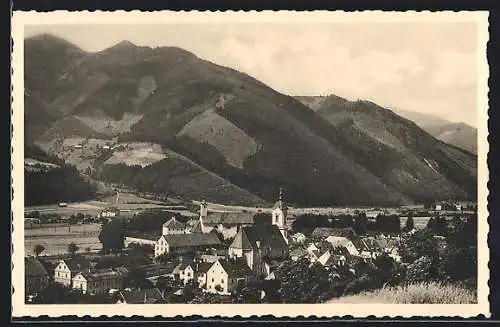 AK Mautern /Steiermark, Teilansicht mit Kirche gegen Ehrnau