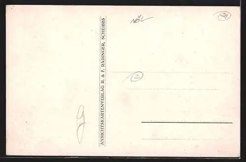 AK Scheibbs, Schloss mit Kirche