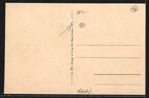 AK Leoben, Franz Josef-Strasse aus der Vogelschau