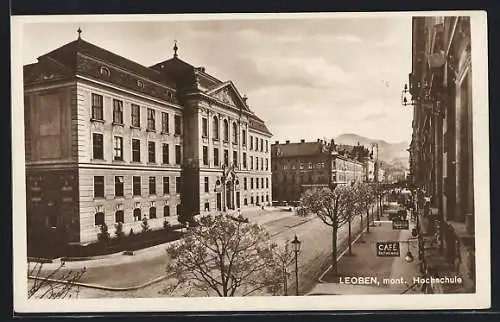 AK Leoben, Die mont. Hochschule