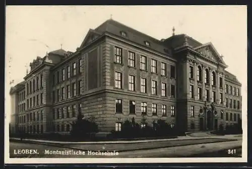 AK Leoben, Die montanistische Hochschule