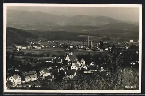 AK Gratwein, Ortsansicht mit dem Gratkorn