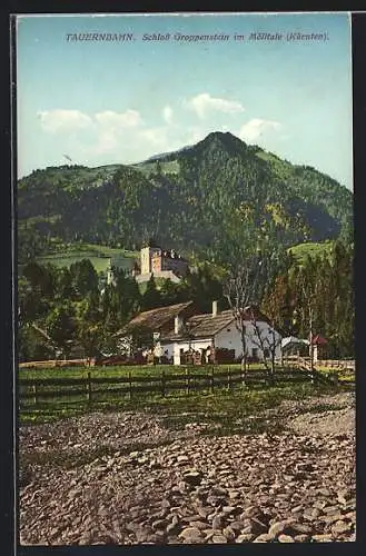 AK Obervellach, Schloss Groppenstein im Mölltale