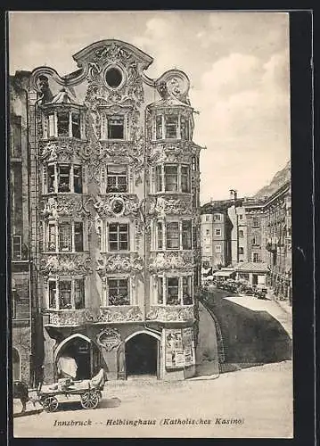 AK Innsbruck, Helblinghaus (Katholisches Kasino)