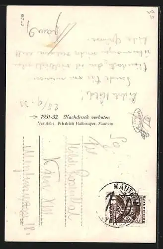 AK Mautern /Steiermark, Ortsansicht mit dem Reiting