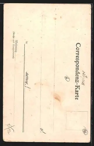 AK St. Georgen a. d. Leys, Ortsansicht mit der Kirche