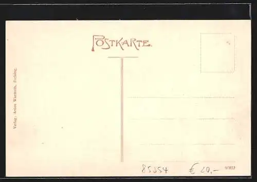 AK Freising, Strasse am unteren Domberg