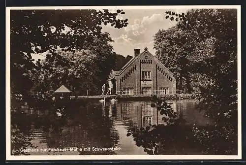 AK Ratzeburg /Lbg., Gasthaus zur Farchauer Mühle W. Gorgas