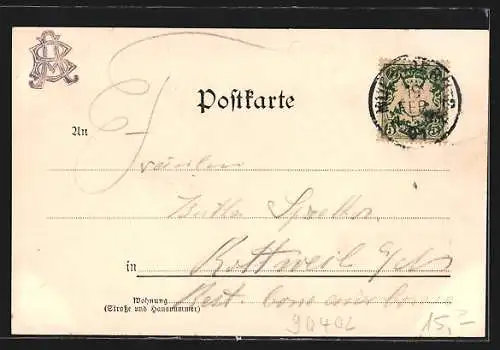 AK Nürnberg, Hotel Württemberger Hof