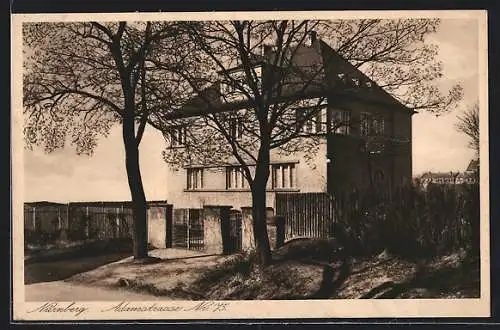 AK Nürnberg, Villa in der Adamstrasse 75