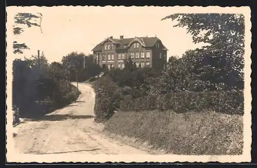 AK Mohrkirch, Strassenpartie bei der Volkshochschule