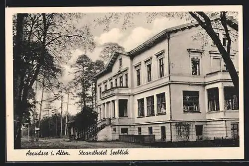 AK Arendsee, Strandhotel Seeblick