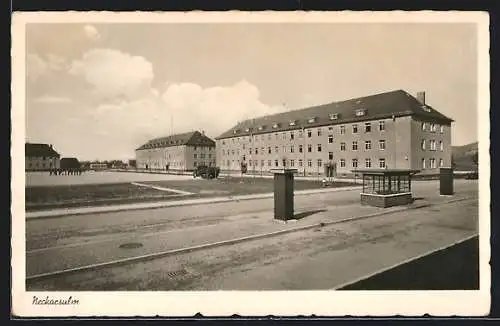 AK Neckarsulm, Kaserne mit Hof