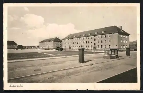 AK Neckarsulm, Kaserne mit Hof