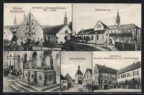 AK Heilsbronn, Kloster, Münsterkirche, Katharinenturm