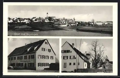AK Segringen, Handlung, Ortsansicht mit Kirche