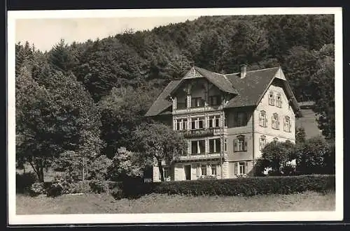 AK Herrenalb /Schwarzwald, Pension-Fremdenheim Villa Gerwig, Inh. Geschwister Gerwig