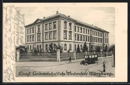 AK Würzburg, Kgl. Landwirtschafliche Winterschule