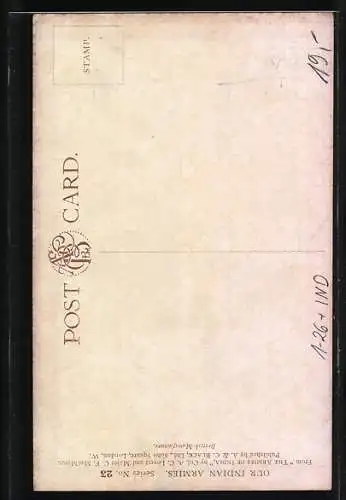 Künstler-AK Indien, Major-General Sir Pratap Singh in Uniform