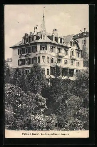 AK Luzern, Pension Gyger, Dreilindenstrasse