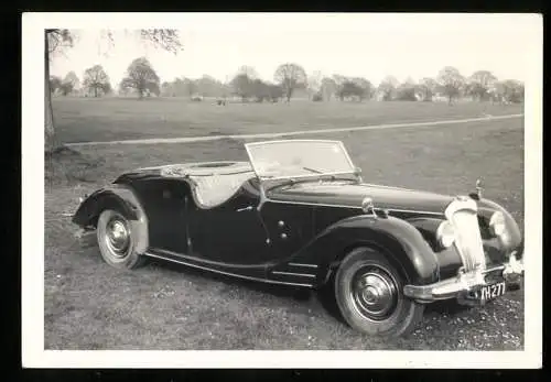 Fotografie Auto Riley RM Cabrio-Roadster, englischer Sportwagen