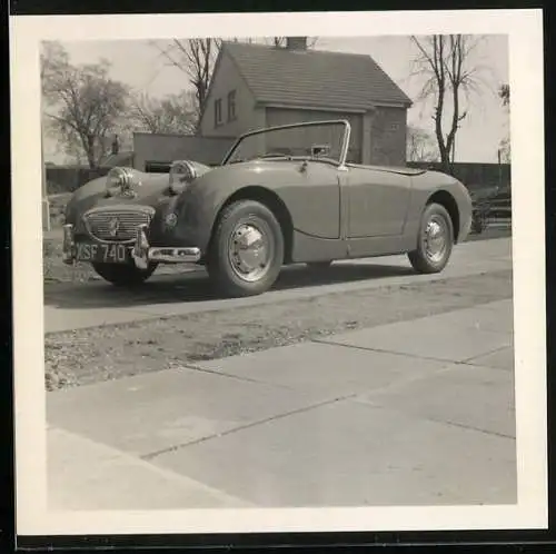 Fotografie Auto Austin-Healey Cabrio-Roadster, Kennzeichen XSF 740