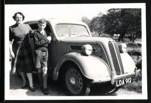 Fotografie Auto Ford Popular, Kfz-Kennzeichen LDA 912