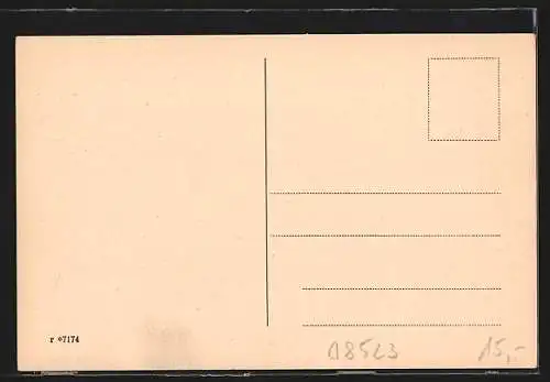 AK Plauen, Eingang zum Touristenvereinshaus