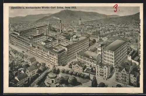 AK Jena, Optische und mechanische Werke Carl Zeiss 1912
