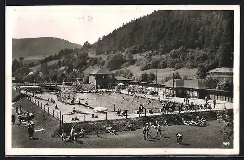 AK Leutenberg / Thüringen, Freibad