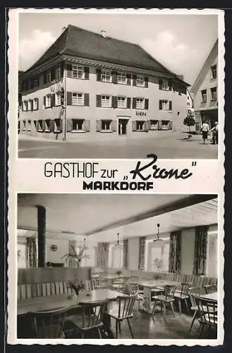 AK Markdorf /Bodensee, Gasthof zur Krone