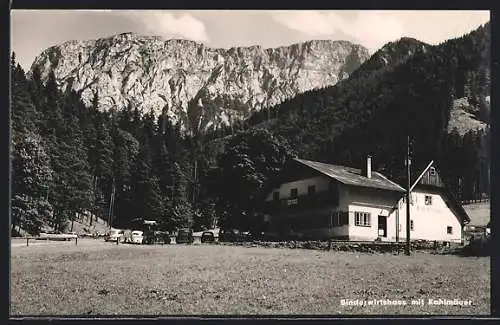 AK Nasswald, Alpengasthof zum Binderwirt im Bergidyll, Inh. Rudolf Binder