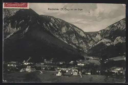 AK Reichenau /N.-Oe., Gesamtansicht mit der Enge
