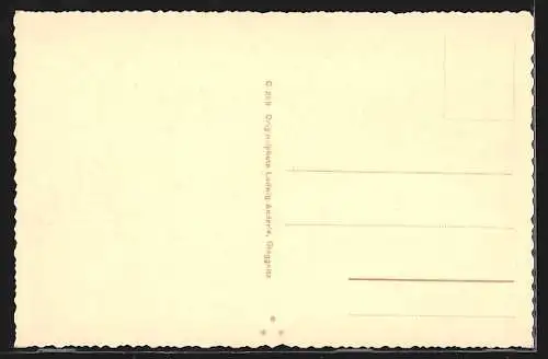 AK Reichenau, Gesamtansicht mit Rax