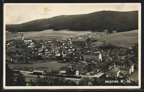 AK Piesting /N.-Oe., Gesamtansicht aus der Vogelschau